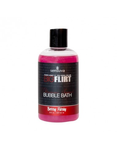 Sensuva Big flirt Pheromone bubble bath berry flirt 237 ml