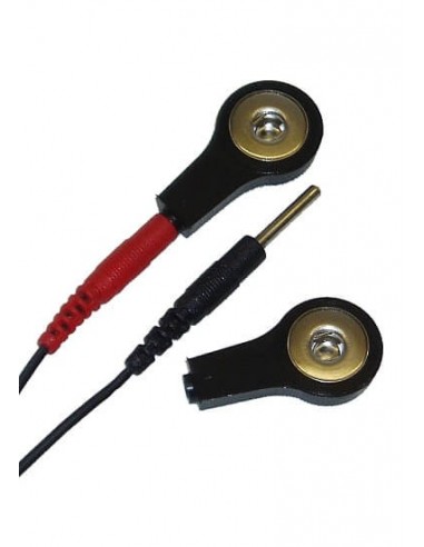 Electrastim 2mm pin to 4mm press snap adapter kit