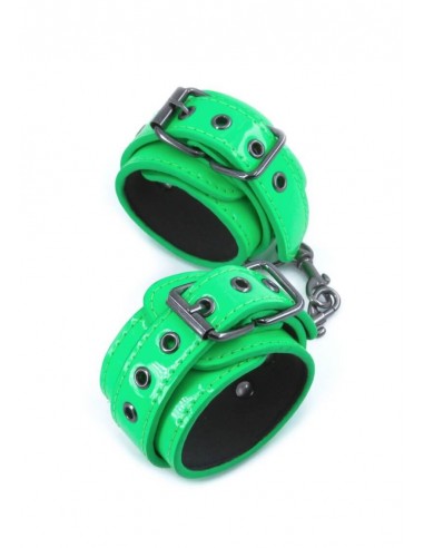 NS Novelties Electra Wrist cuffs Green