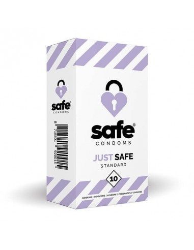 Safe condoms just safe standard 10 pcs