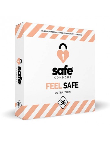 Safe condoms feel safe ultra thin 36 pcs