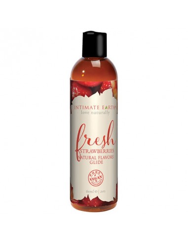 Intimate earth Natural flavors Glide Fresh strawberries 60 ml