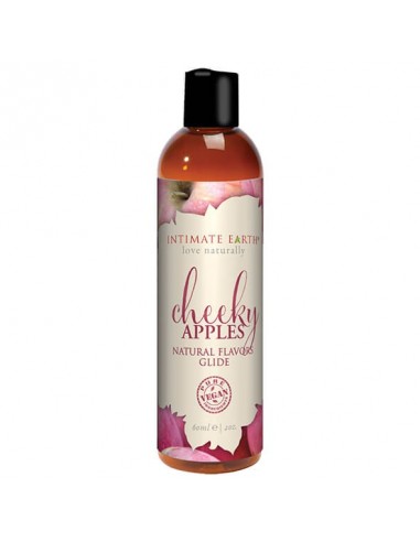 Intimate earth Natural flavors Glide Cheeky apples 60 ml