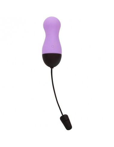 Powerbullet Vibrating egg with remote control 10 functions purple