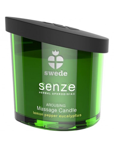 Swede Senze Arousing massage candle Lemon Pepper Eucalyptus