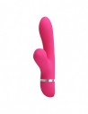 Pretty Love Willow rabbit vibrator with suction function pink