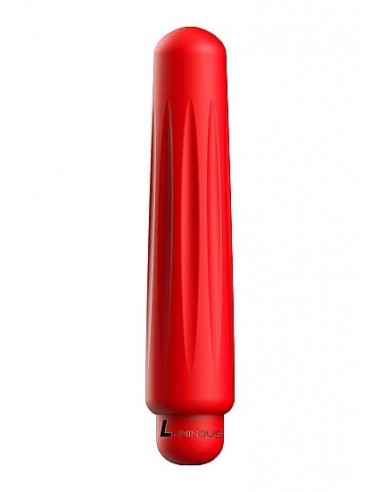 Shotstoys Delia ABS Bullet with Silicone sleeve 10 speeds red