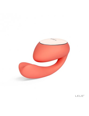 Lelo Ida Wave dual stimulation massager Coral red