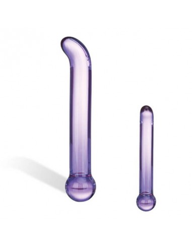 Glas Purple Glazen G-spot tickler