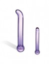 Glas Purple Glazen G-spot tickler