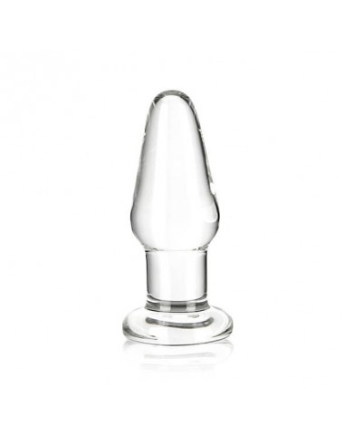 Glas Glass butt plug 8.9 cm