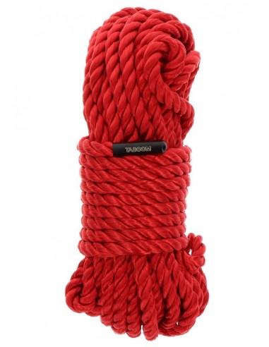 Taboom Bondage rope 10 meter 7mm Red
