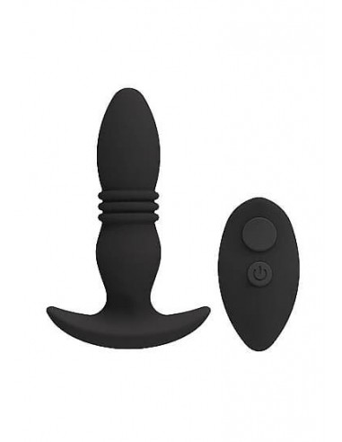 A-play Rise Silicone anal plug with remote black