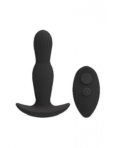 A-play Expander Silicone anal plug with remote black