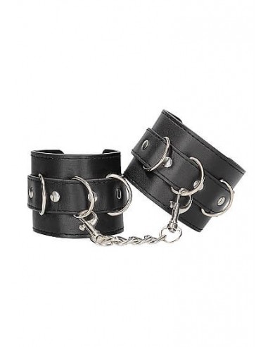 Ouch Bonded leather Hand or Ankle cuffs with adjustable straps