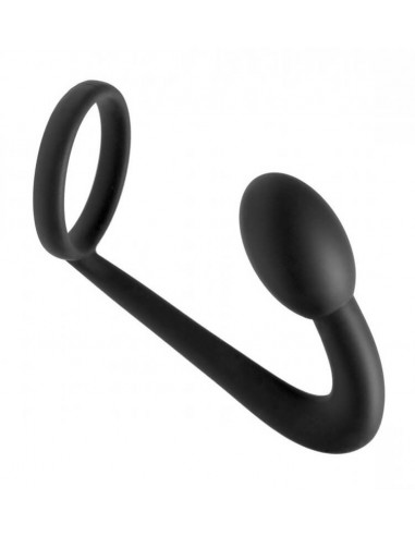 Prostatic Play Explorer cockring with anal plug