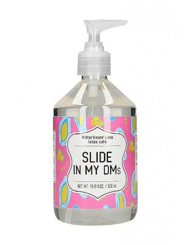 Shotstoys Waterbased lube Slide in my DMs 500 ml