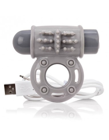 The Screaming O Charged OWow vibe ring Grey