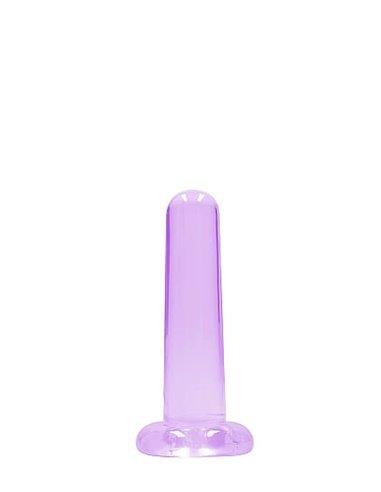 RealRock 13.5 cm Non realistic dildo suction cup Purple