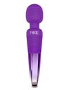 Global Novelties Nixie Rechargeable wand massager Purple ombre metallic