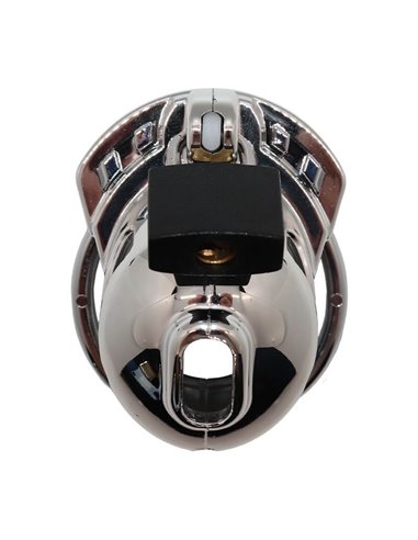The Vice Chastity cock cage Micro Chrome