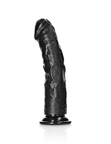RealRock Curved realistic dildo with suction cup 25.5 cm