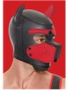 Ouch Puppy play Neoprene puppy hood red