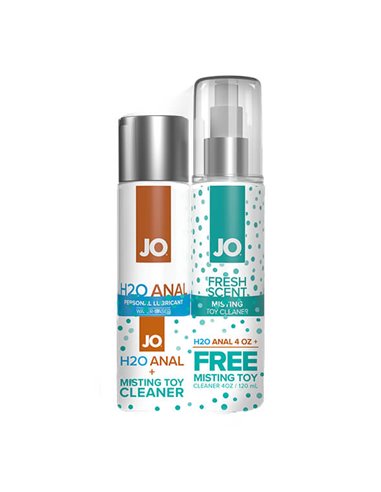 System Jo Anal H2O Original 120 ml and toy cleaner