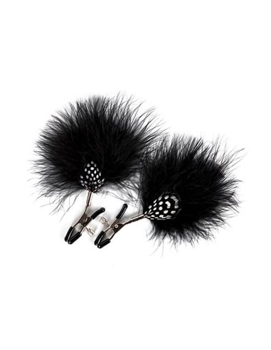 Guilty Pleasure Feather nipple clamps