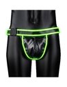 Ouch Buckle jock strap Glow in the Dark S/M