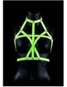 Ouch Bra harness Glow in the dark S/M