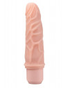 DR. skin silicone DR. Robert 7 inch Vibrating Dildo Beige
