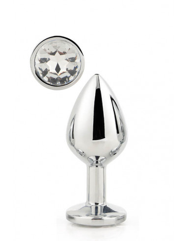 Dreamtoys Gleaming love Silver plug Large
