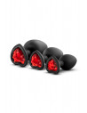 Blush Luxe bling plugs training kit Red gems
