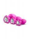 Blush Luxe bling plugs training kit pink
