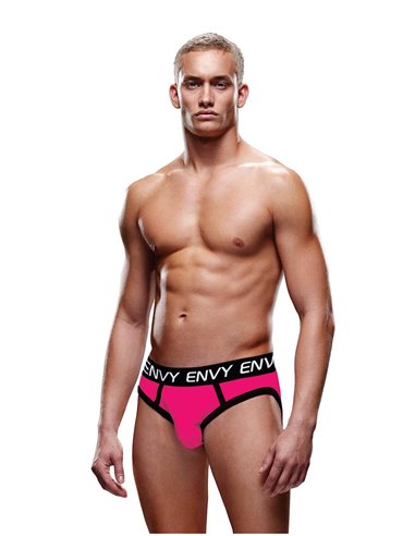 Envy Solid envy jock pink black L/XL