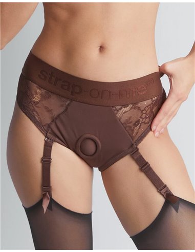 Strap-On-Me Harness Diva strap-on harness Brown S