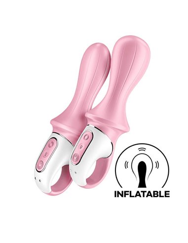 Satisfyer Air pump booty 5+ Inflatable vibrator pink
