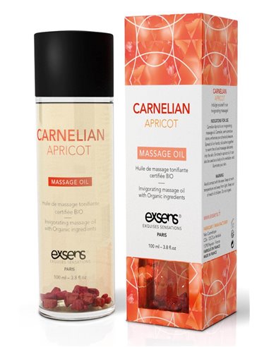 Exsens Organic Massage oil Carnelian Apricot 100 ML