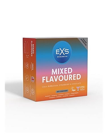 EXS Mixed flavours retail pack 48 Pcs