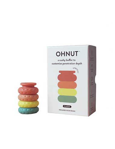 Ohnut Classic soft buffer rings ( 4pcs ) Pride rainbow