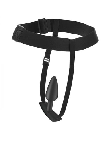 Master Series Bum-tastic Anal plug set with harness