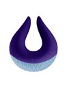 FemmeFunn Volea Dark purple light blue base