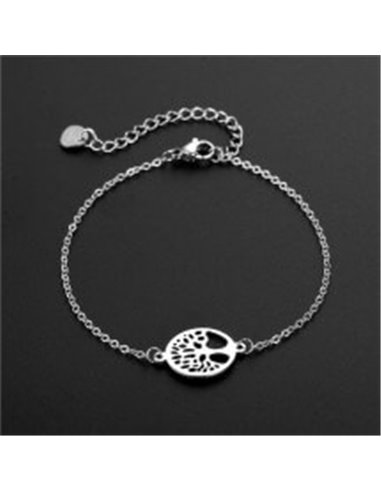 Stainless steel bracelet Tree of Life