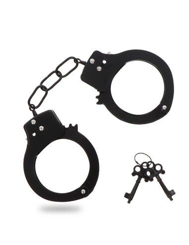 Toyjoy Metal Handcuffs Black