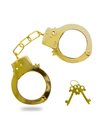 Toyjoy Metal Handcuffs Gold