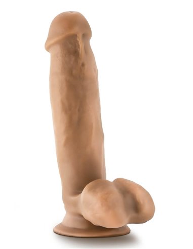 DR. Skin DR. Mark 7 inch Dildo with Balls Tan